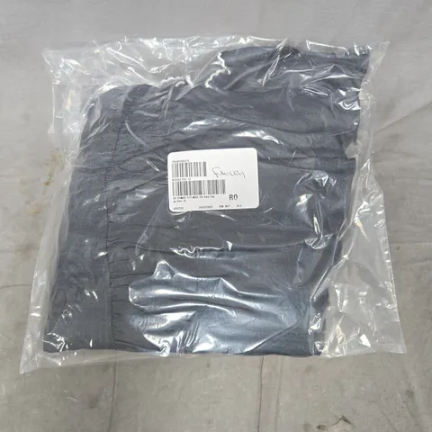 BAGGED GREAT PLAINS CHAMBRAY STITCH MIDI DRESS IN DARK INDIGO SIZE 10