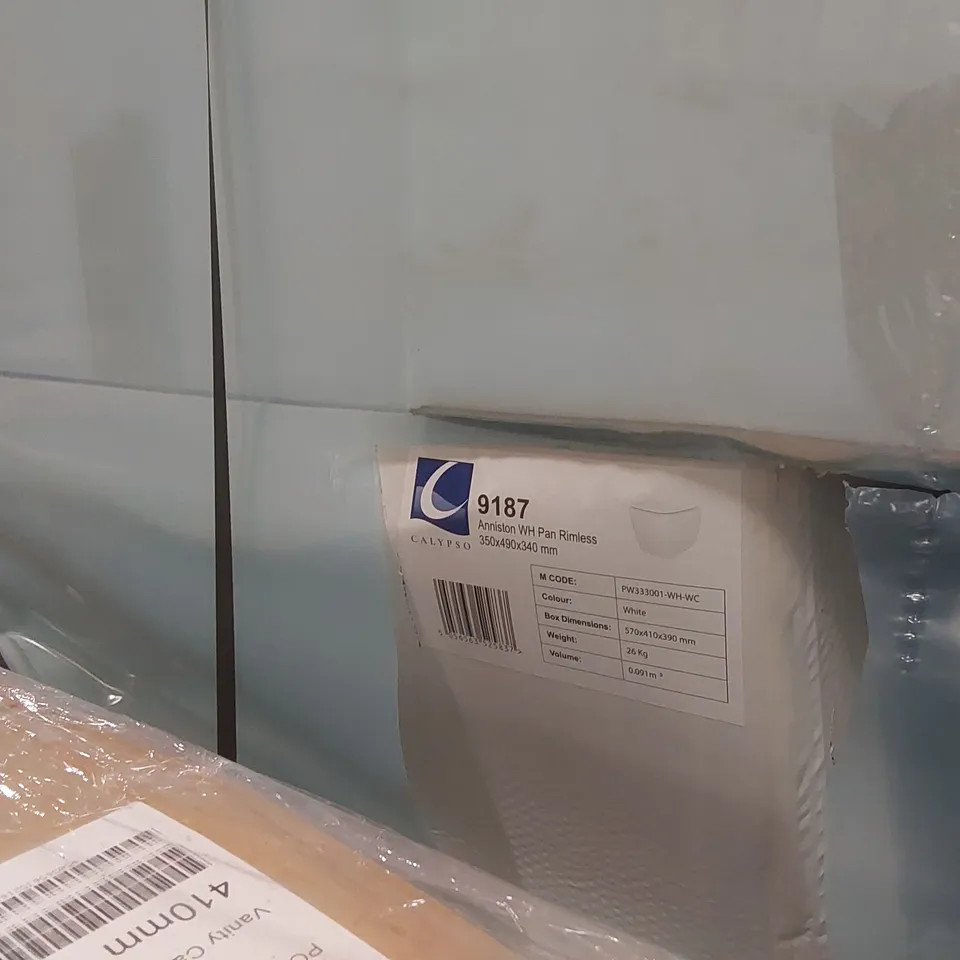 PALLET CONTAINING APPROXIMATELY 18x CALYPSO WC UNITS