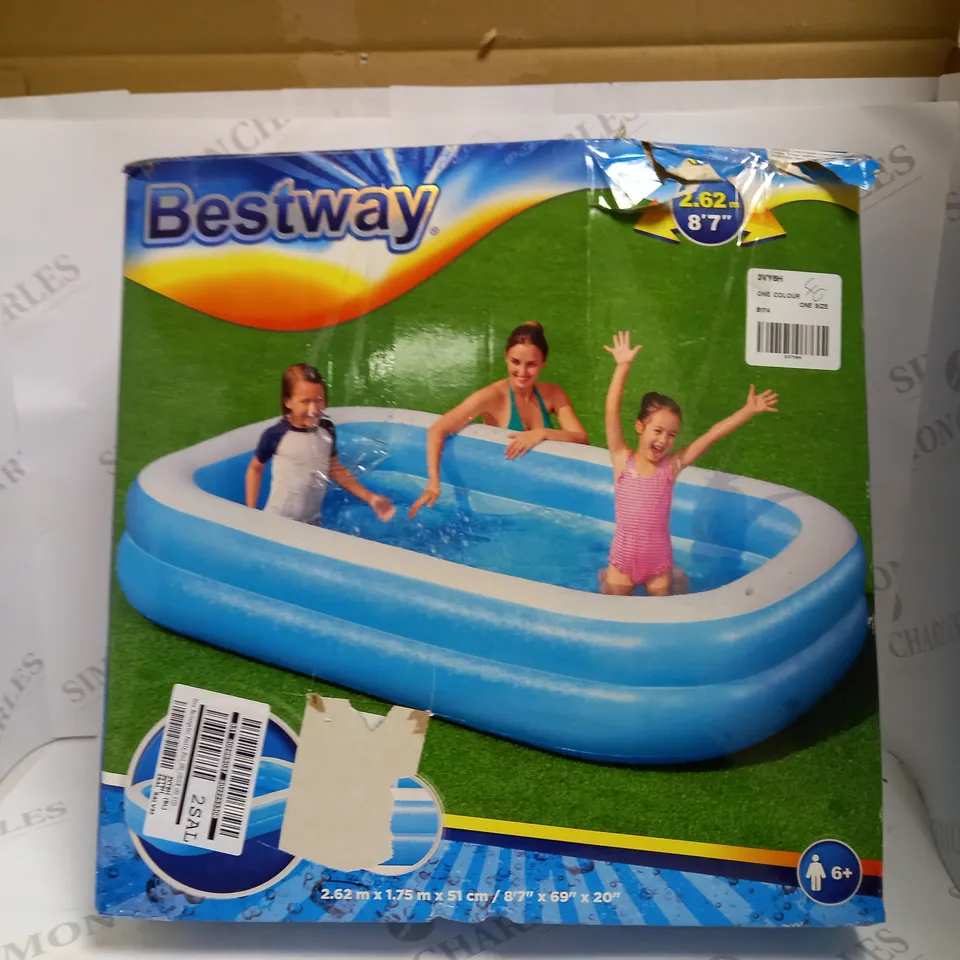 BESTWAY RECTANGULAR FAMILY POOL  RRP £39.99