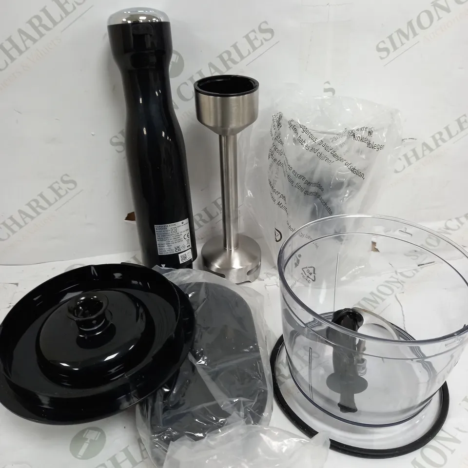 COOK'S ESSENTIALS CORDLESS STICK BLENDER 