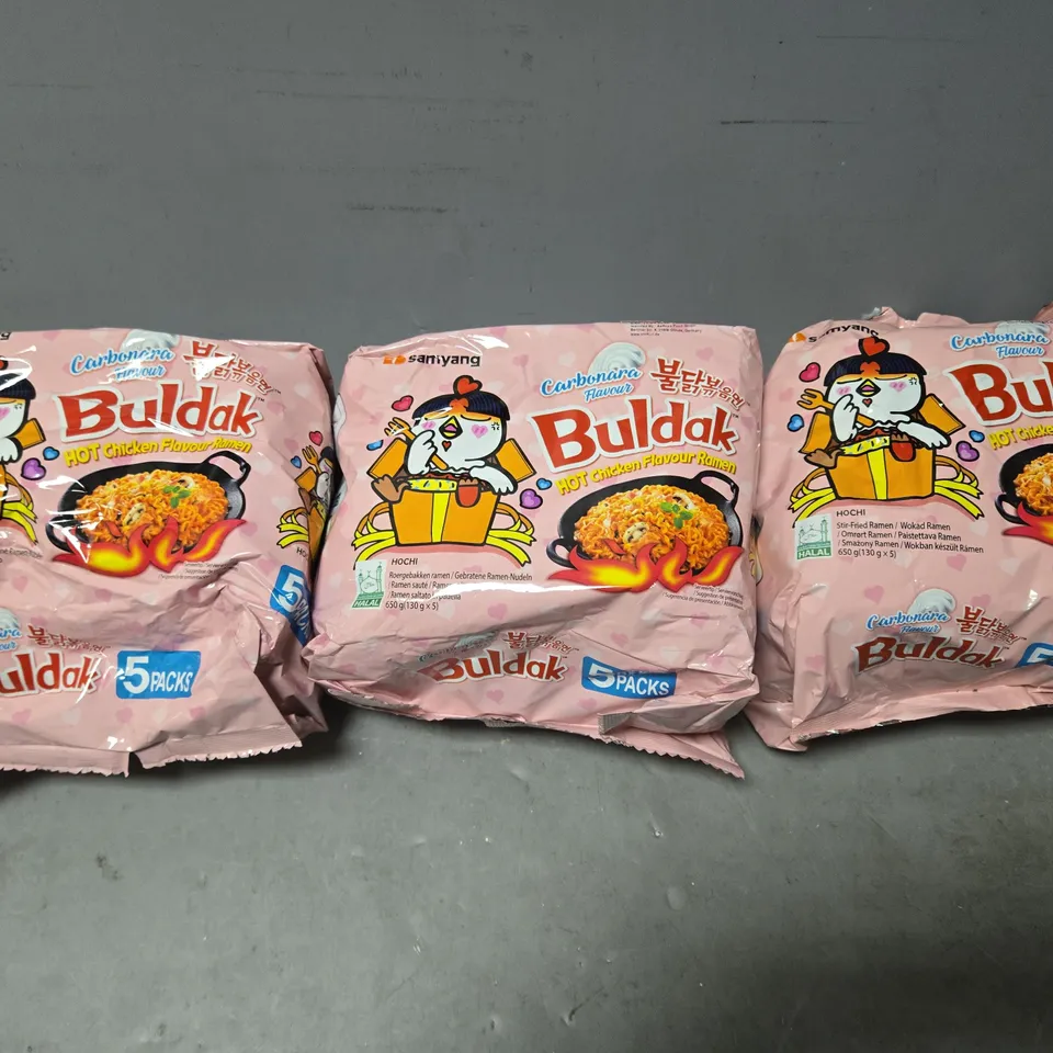 3X5 BULDAK HOT CHICKEN FLAVOURED RAMEN PACKS 