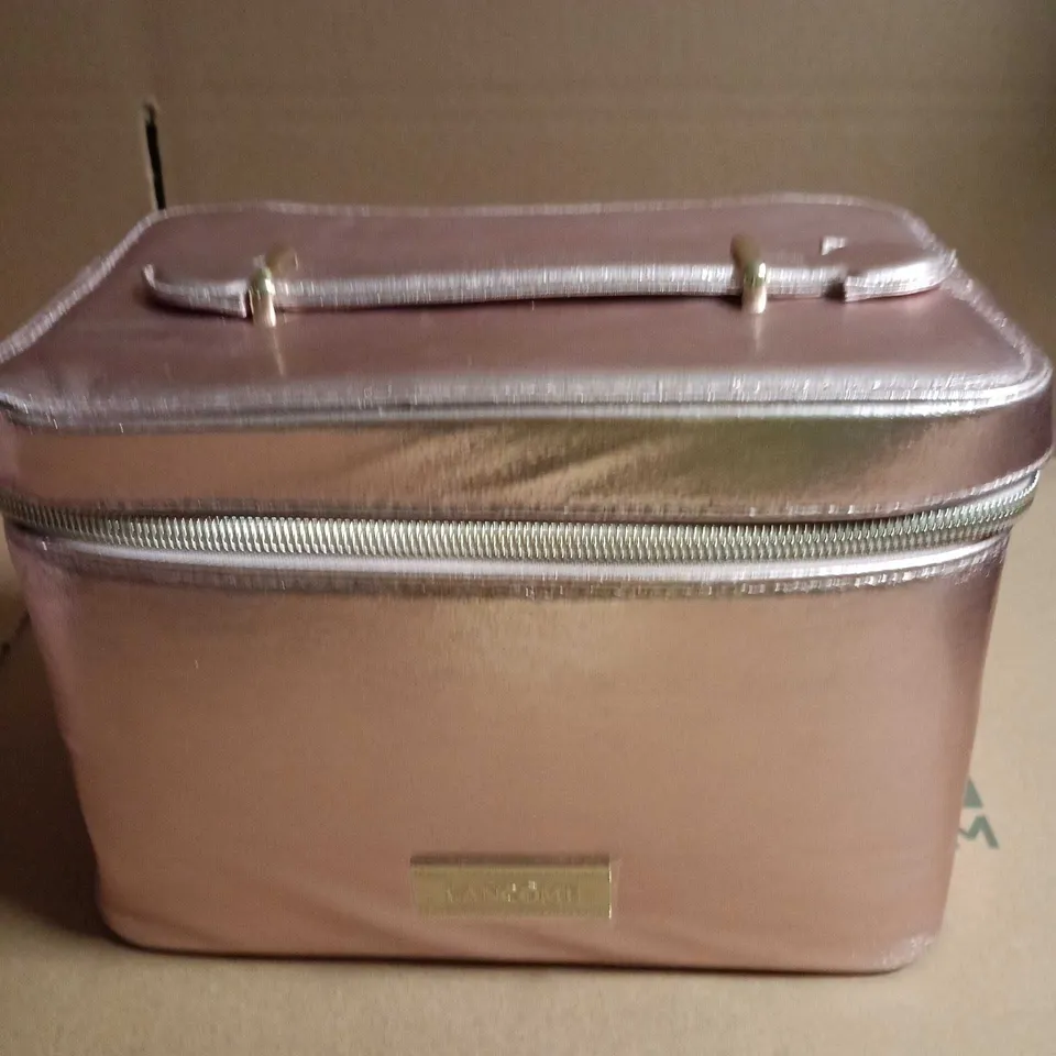 LANCOME BEAUTY GIFT SET TO INCLUDE LE VIE EST BELLE PURSE SPRAY, IDOLE CAFE CRUSH FACE PALETTE AND NIGHT CREAM