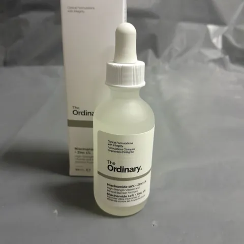 THE ORDINARY NIACINAMIDE 10% AND ZINC 1% FACE SERUM 60ML