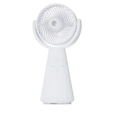 BELL & HOWELL RECHARGEABLE TURBO MISTING DESK FAN