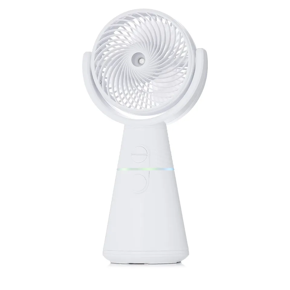 BELL & HOWELL RECHARGEABLE TURBO MISTING DESK FAN