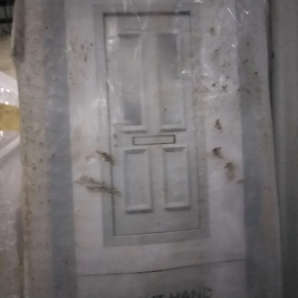 PVCU 4 PANEL GLAZED FRONT DOOR - RIGHT HAND OPENING 2055MM × 920MM 