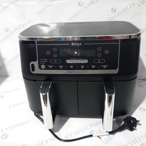 BOXED NINJA FOODI MAX 9.5L DUAL ZONE AIRFRYER AF451UK