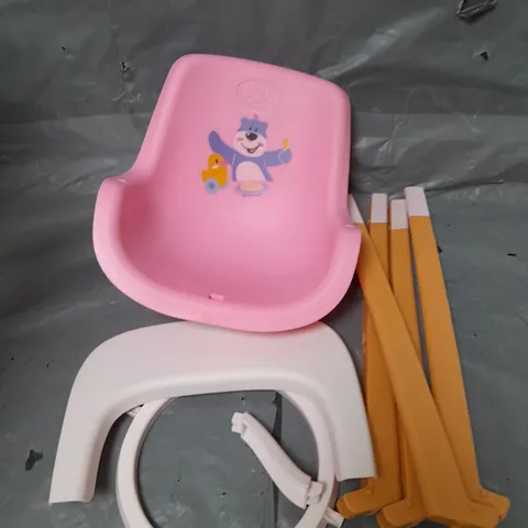 BOXED BABY BORN HIGH CHAIR 