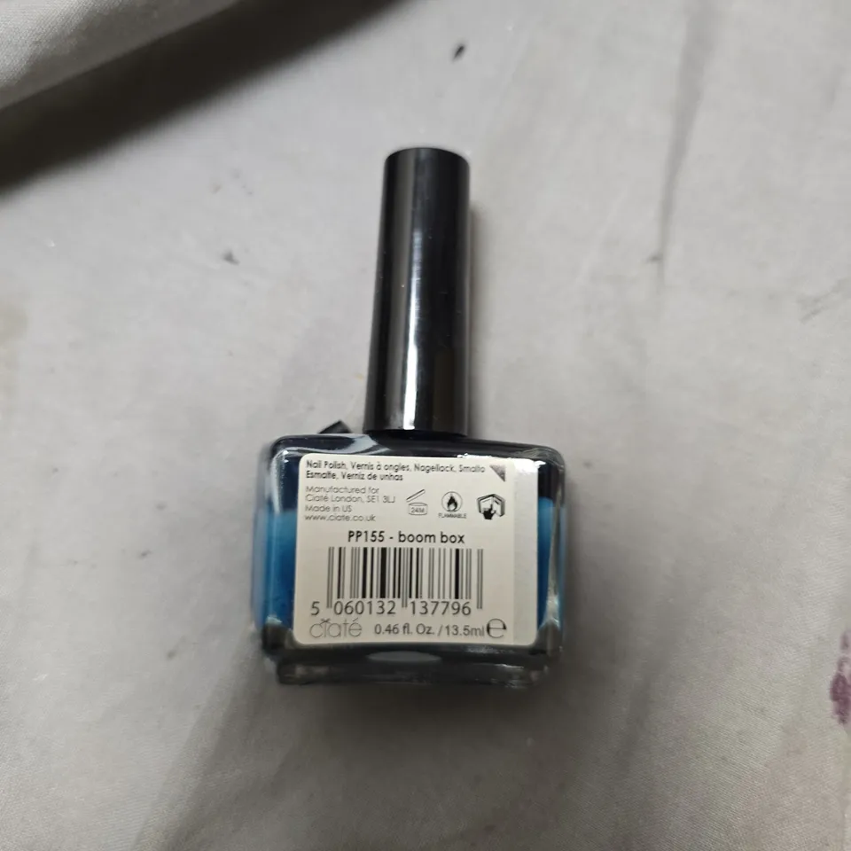 CIATÉ LONDON BOOM BOX NAIL POLISH – BLUE, 13.5ML