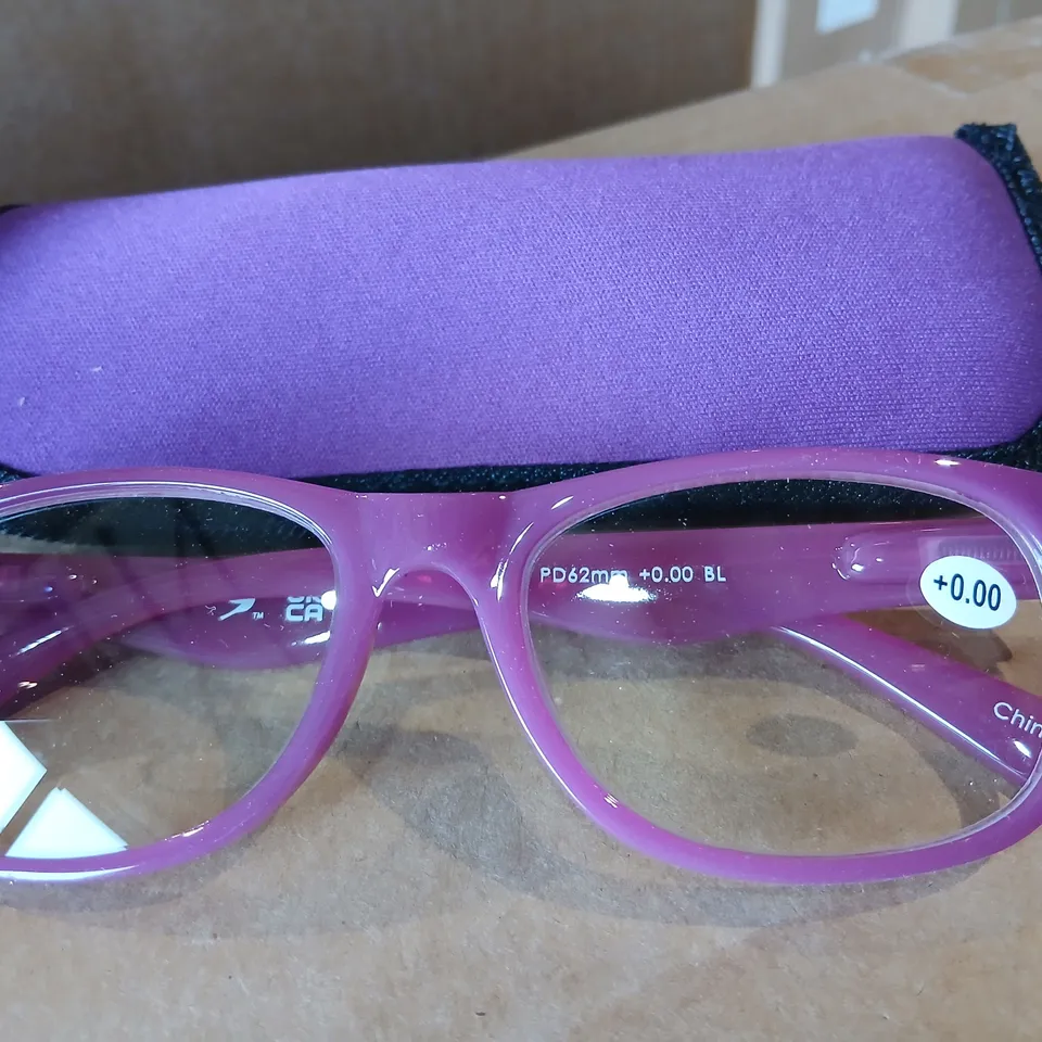 HUMMINGBIRD SUNGLASSES & READERS SET – BLACK POLARISED SUNGLASSES + 2 READING GLASSES (BROWN TORT & RASPBERRY RADIANCE) WITH CASE, POUCHES & CLOTH 