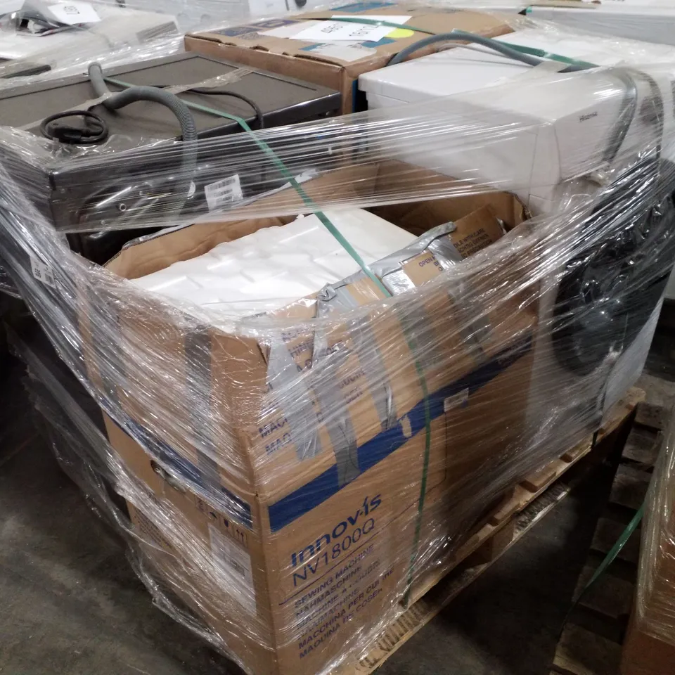 PALLET OF APPROXIMATELY 4 UNPROCESSED RAW RETURN WHITE GOODS TO INCLUDE;