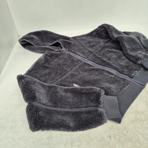 ADANOLA HOODED YOKE SEAM FLEECE – MIDNIGHT BLUE (M)