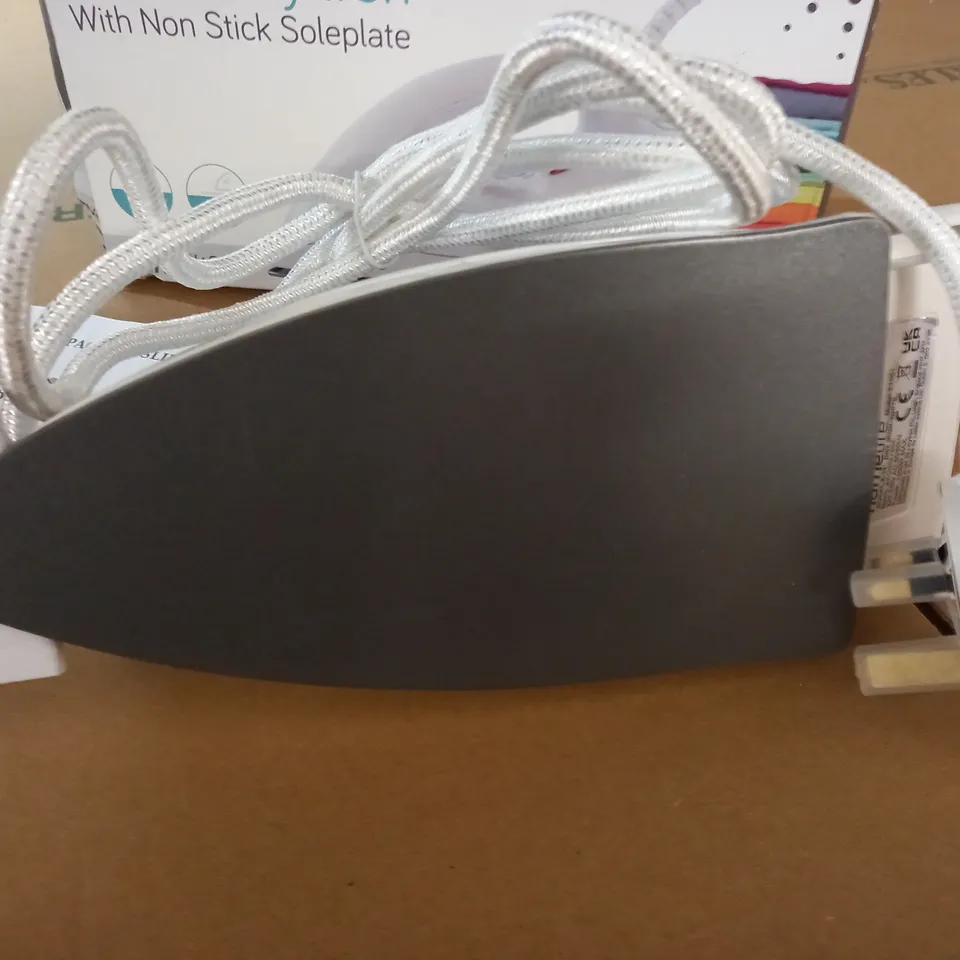 HOMELIFE 1200W DRY IRON WITH NON STICK SOLEPLATE