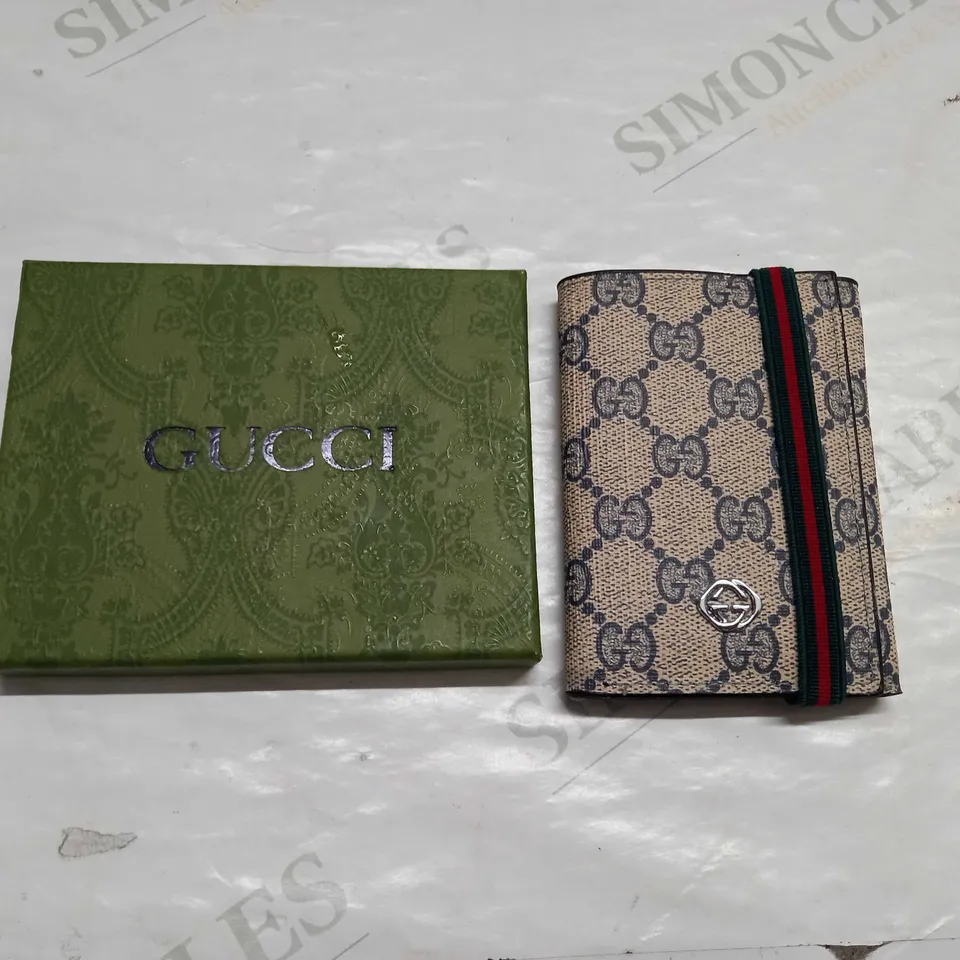 BOXED GUCCI WALLET FOR CARDS
