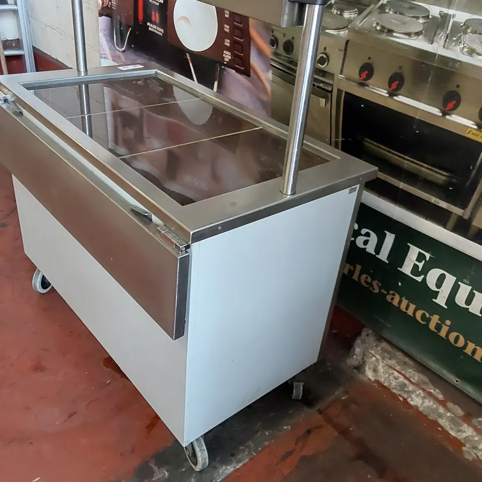 MOFFAT COMMERCIAL CATERING TROLLEY 