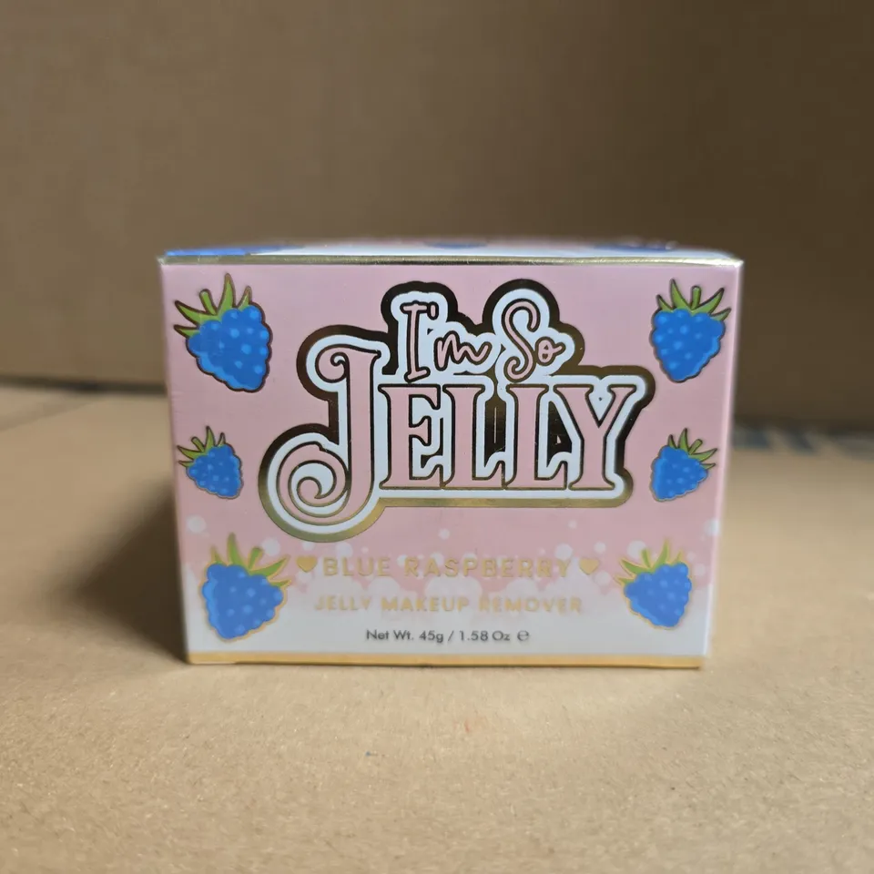 BOXED AND SEALED P.LOUISE I'M SO JELLY BLUE RASPBERRY JELLY MAKE-UP REMOVER – 45G