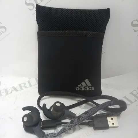 BOXED ADIDAS FWD-01 BLUETOOTH SPORT HEADPHONES - NIGHT GREY