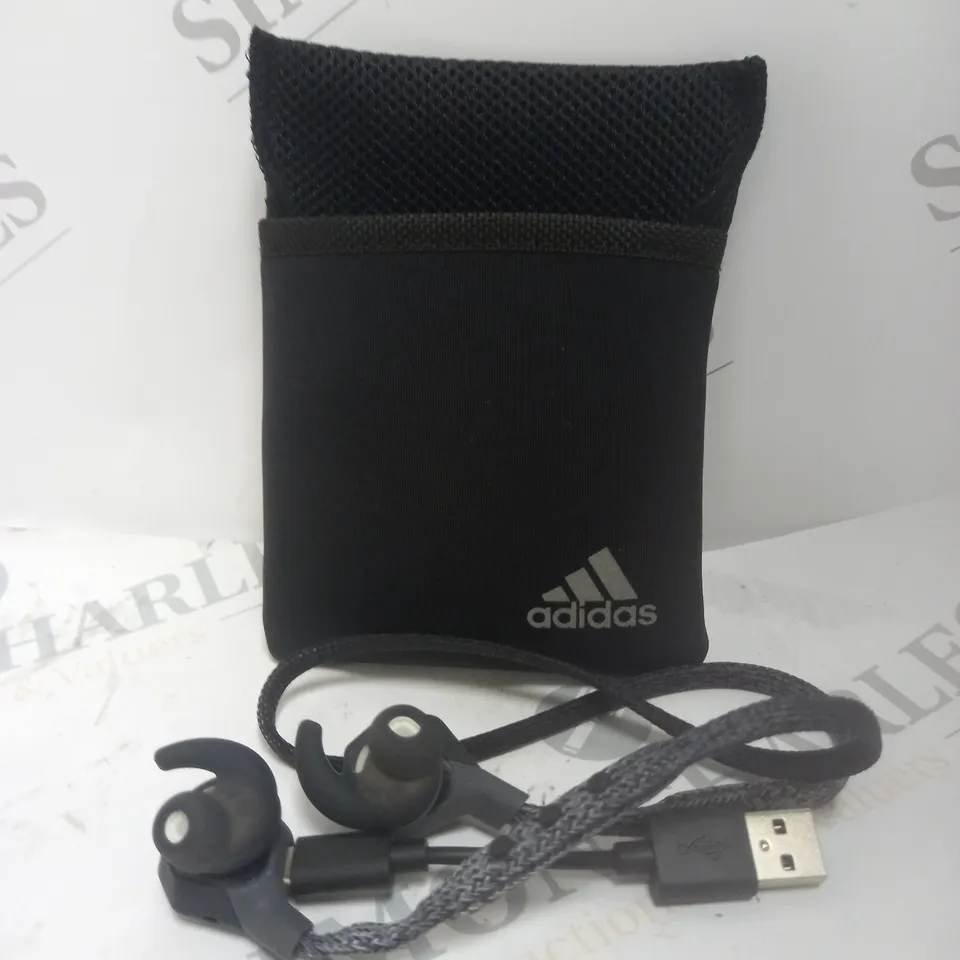 BOXED ADIDAS FWD-01 BLUETOOTH SPORT HEADPHONES - NIGHT GREY