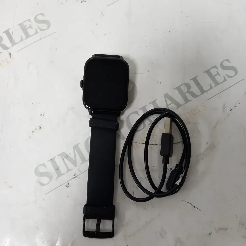 BOXED ALLOUGH SMART WATCH - BLACK STRAP 