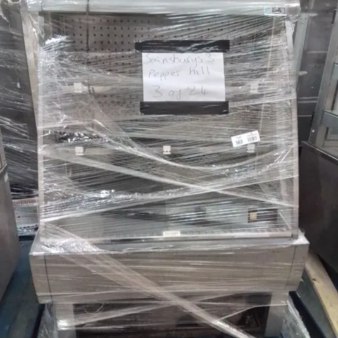 STAINLESS STEEL COMMERCIAL COLD DISPLAY FRIDGE/COUNTER