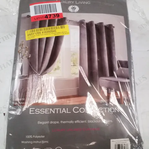 LIEV POLYESTER EYELET ROOM DARKENING THERMAL CURTAINS