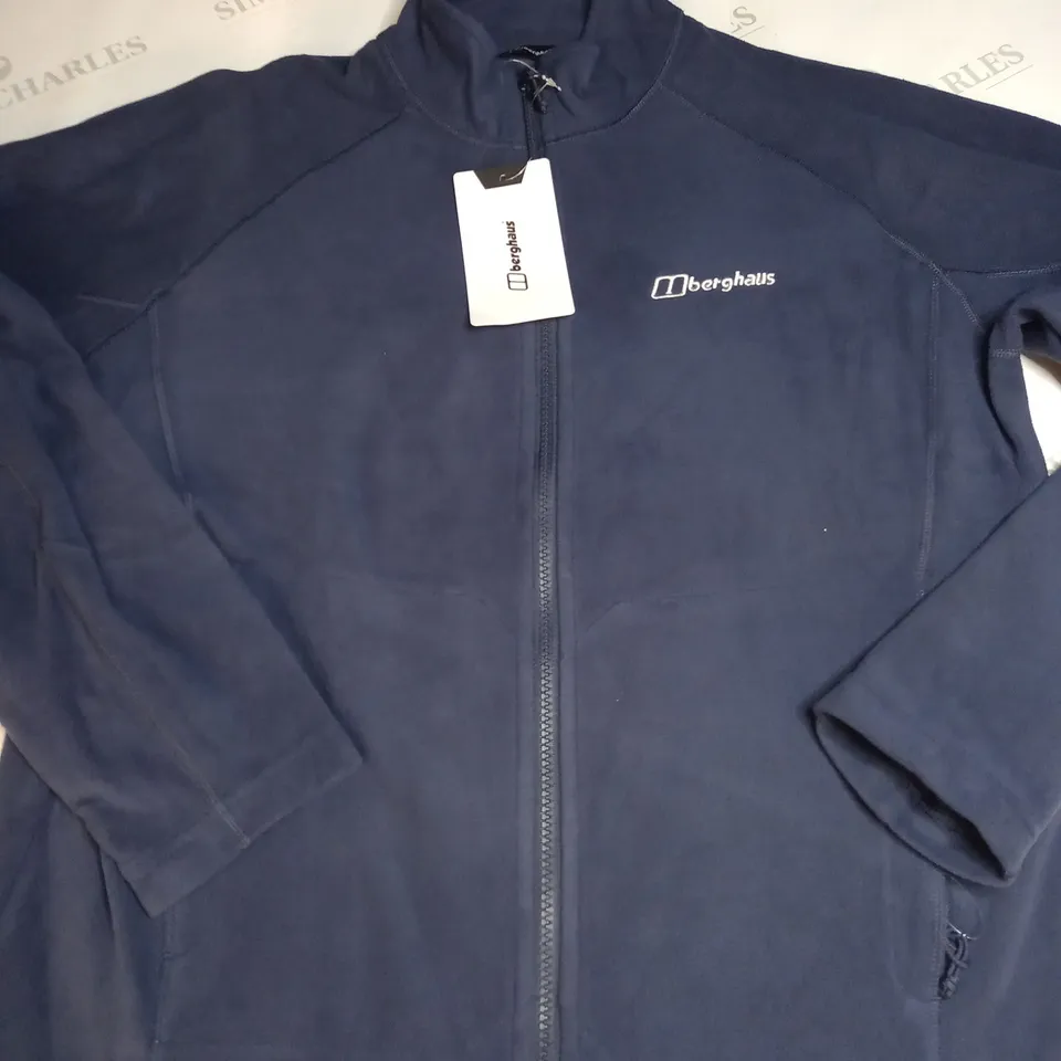 BERGHAUS ZIPPED FLEECED JACKET SIZE 