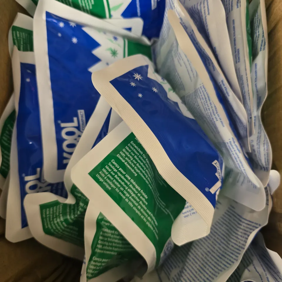 APPROXIMATELY 15 KOOL PAK COMPACT COOLING ICE PACKS