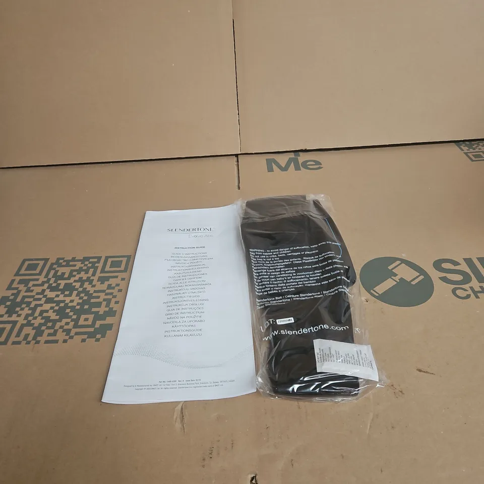 SLENDERTONE EVOLVE ABS WITH MANUAL IN PROTECTIVE POUCH UNBOXED