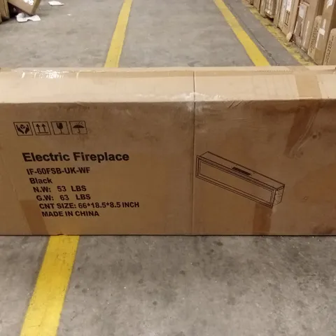 BOXED ELECTRIC FIREPLACE INSERT
