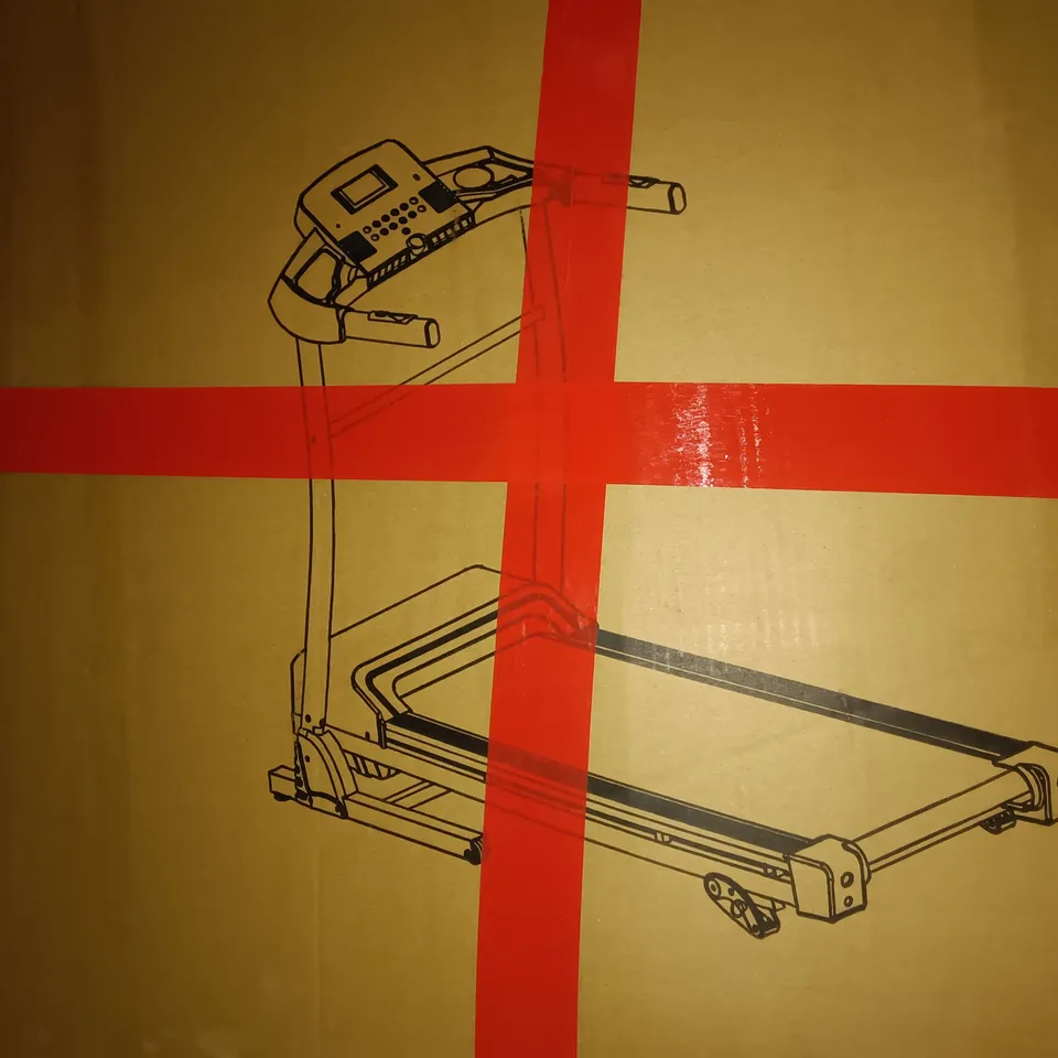 BOXED DYNAMIX T2000D FOLDABLE MOTORISED TREADMILL WITH MANUAL INCLINE (1 BOX) RRP £349.99