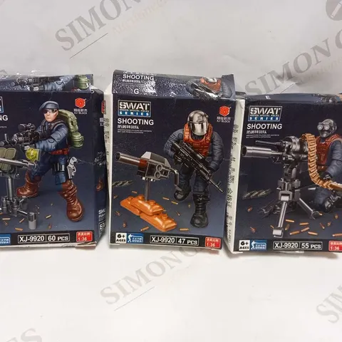3 ASSORTED SWAT URBAN SPECIAL POLICE SERIES SHOOTING