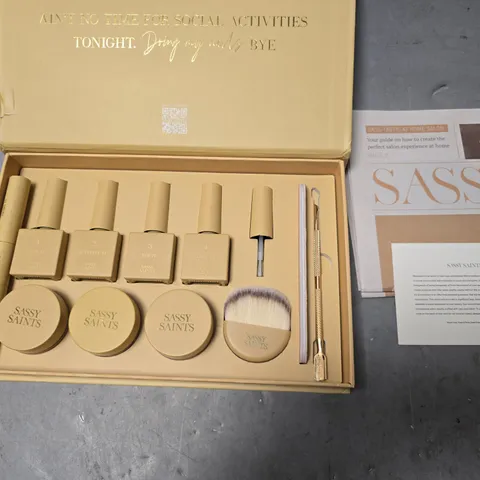 SASSY SAINTS NAIL MANICURE KIT 
