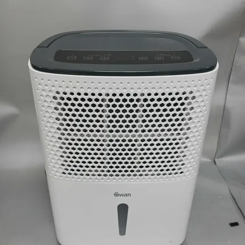 SWAN 10-LITRE DEHUMIDIFIER - WHITE/GREY