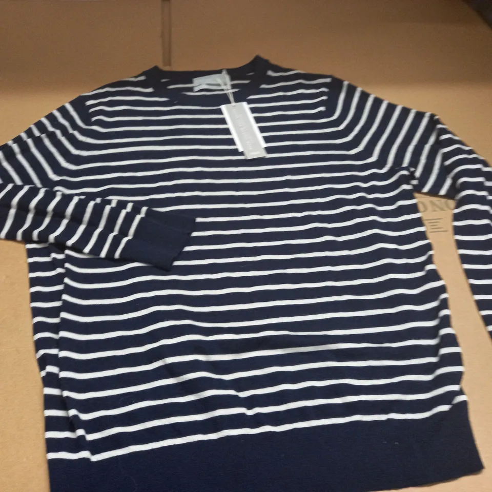 M&S EXTRA FINE MERINO WOOL JUMPER - 14