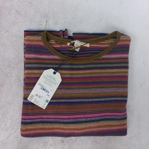 SEASALT CORNWALL MAKERS JUMPER IN MULTI COLOUR SIZE SIZE 12