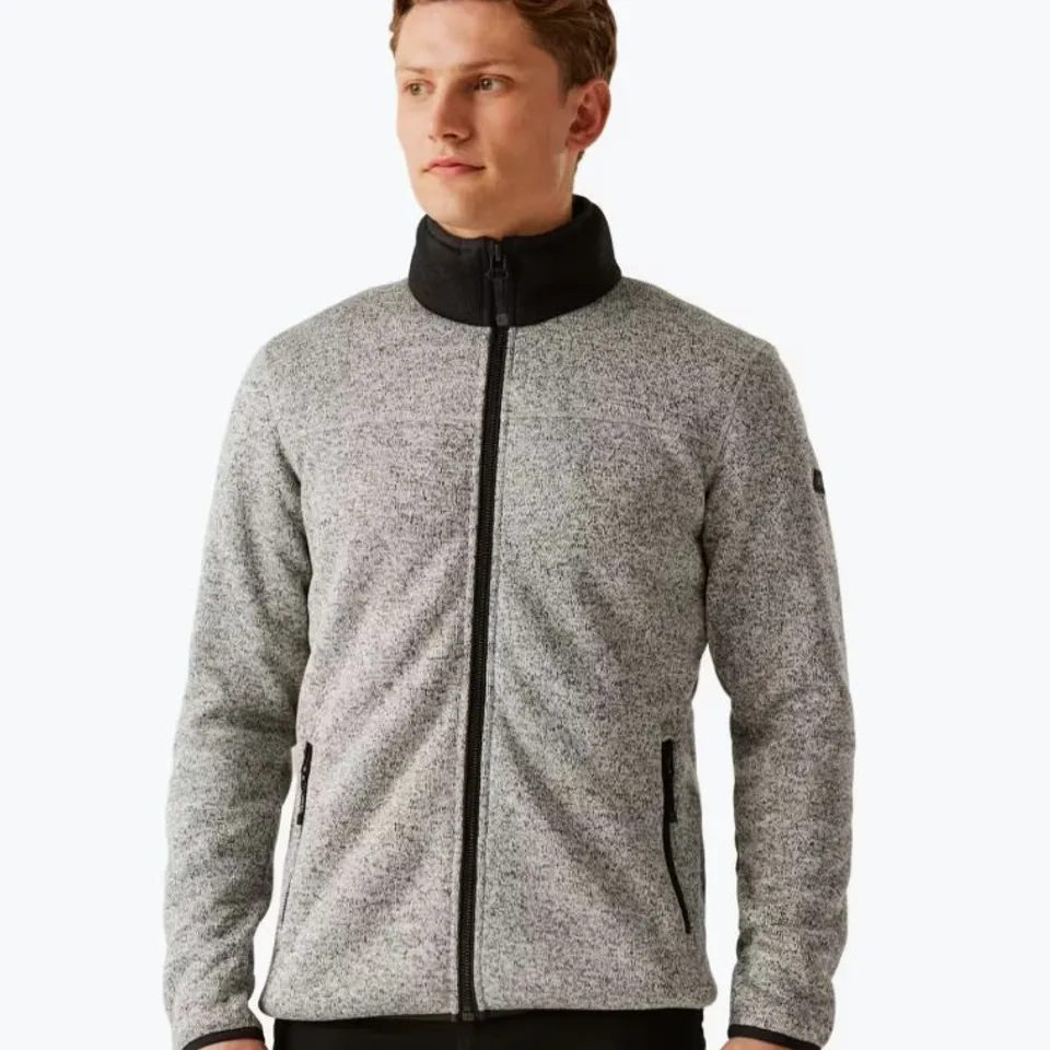 BRAND NEW REGATTA MEN'S REGATTA MENS BRANLEIGH FULL ZIP FLEECE JACKET FULL ZIP FLEECE MOONSTRUCK SIZE 5XL