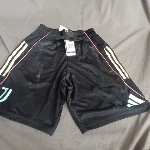 ADIDAS JUVENTUS TRAINING SHORTS – BLACK UK XS (US XS)