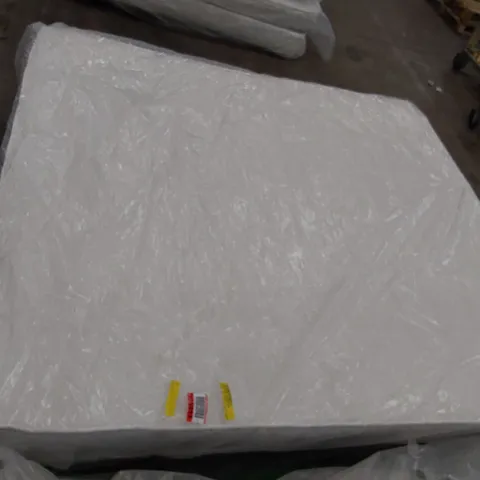 QUALITY BAGGED 6FT SUPERKING HYBRID MEMORY NATURAL OPEN COIL MATTRESS 
