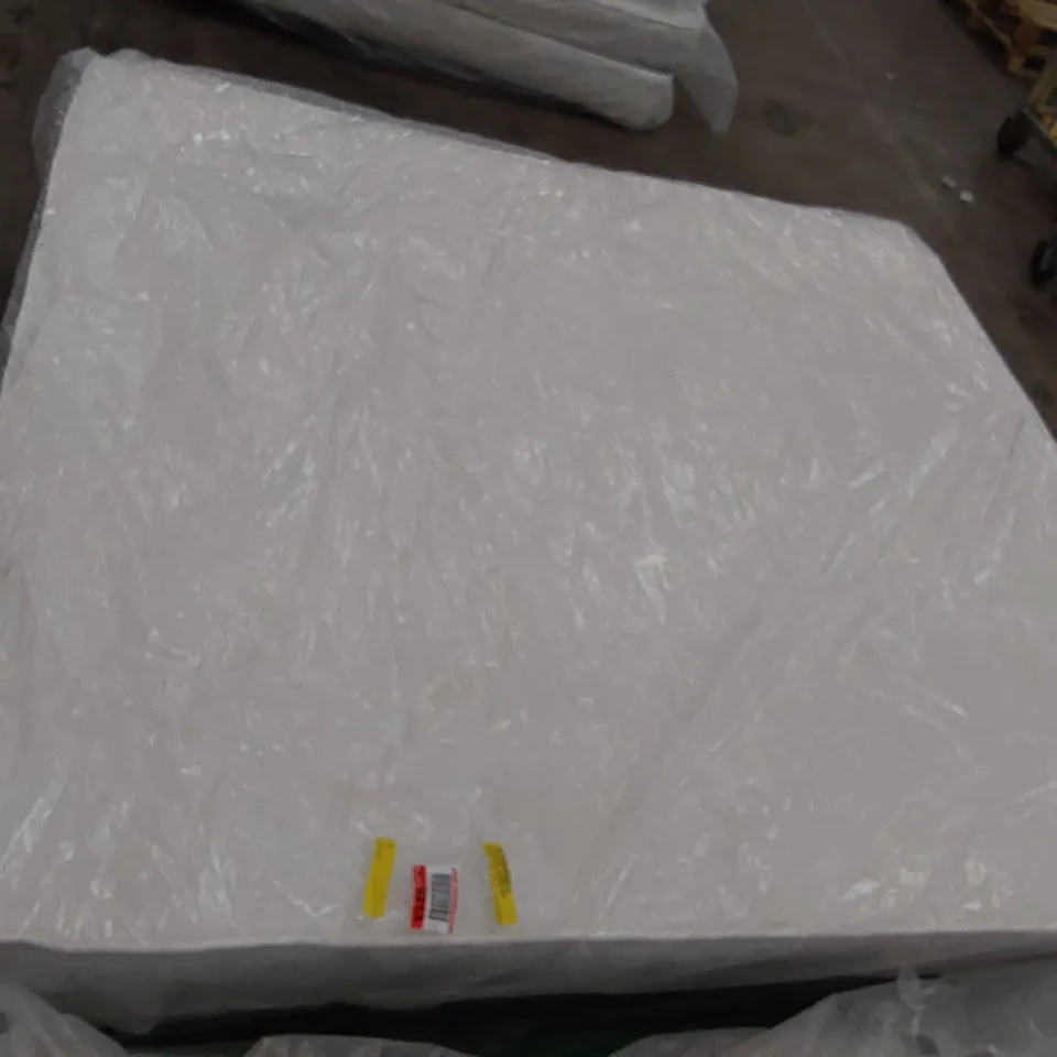 QUALITY BAGGED 6FT SUPERKING HYBRID MEMORY NATURAL OPEN COIL MATTRESS 