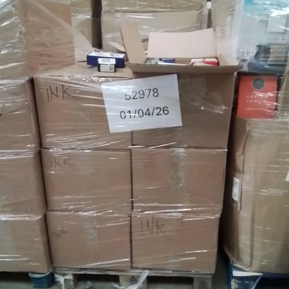 PALLET TO CONTAIN A LARGE QUANTITY OF INK CARTRIDGES 