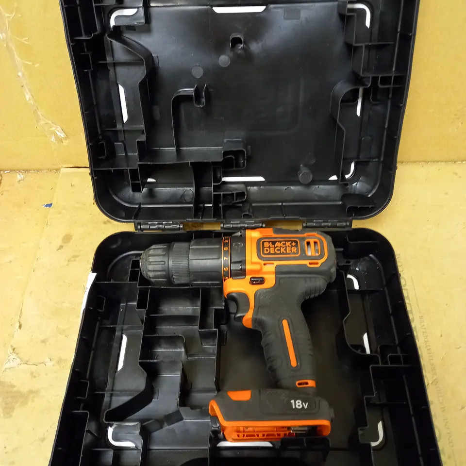 BLACK+DECKER BCD700S2K-GB CORDLESS COMBI DRILL