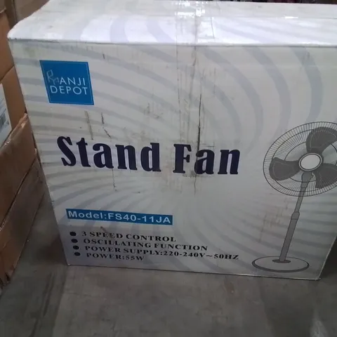 BOXED FREESTANDING 3 SPEED FAN