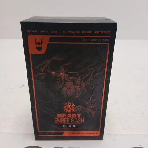 BOXED BEAST EMBER AND ASH ELIXIR THE BEARD STRUGGLE 100ML
