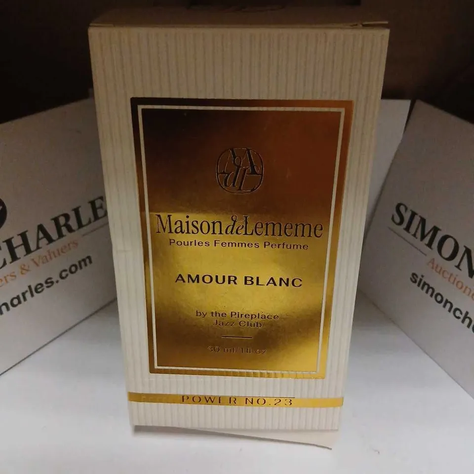 BOXED MAISON DE LEMEME AMOUR BLANC BY THE PIREPLACE JAZZ CLUB 30ML
