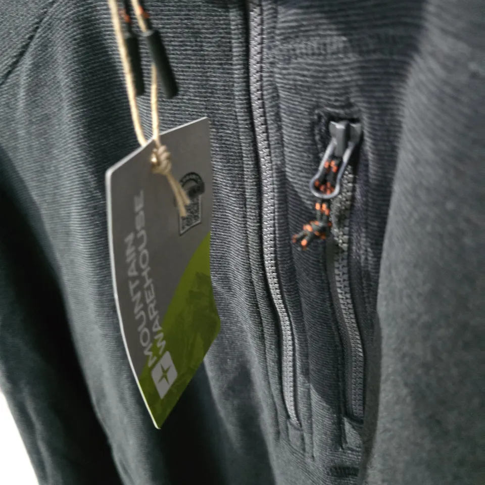 MOUNTAIN WAREHOUSE FLEECE TOP – DARK GREY, SIZE S