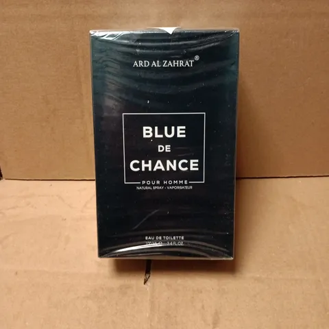 BOXED AND SEALED ARD AL ZAHRAT BLUE DE HANCE POUR HOMME EAU DE TOILETTE 100ML
