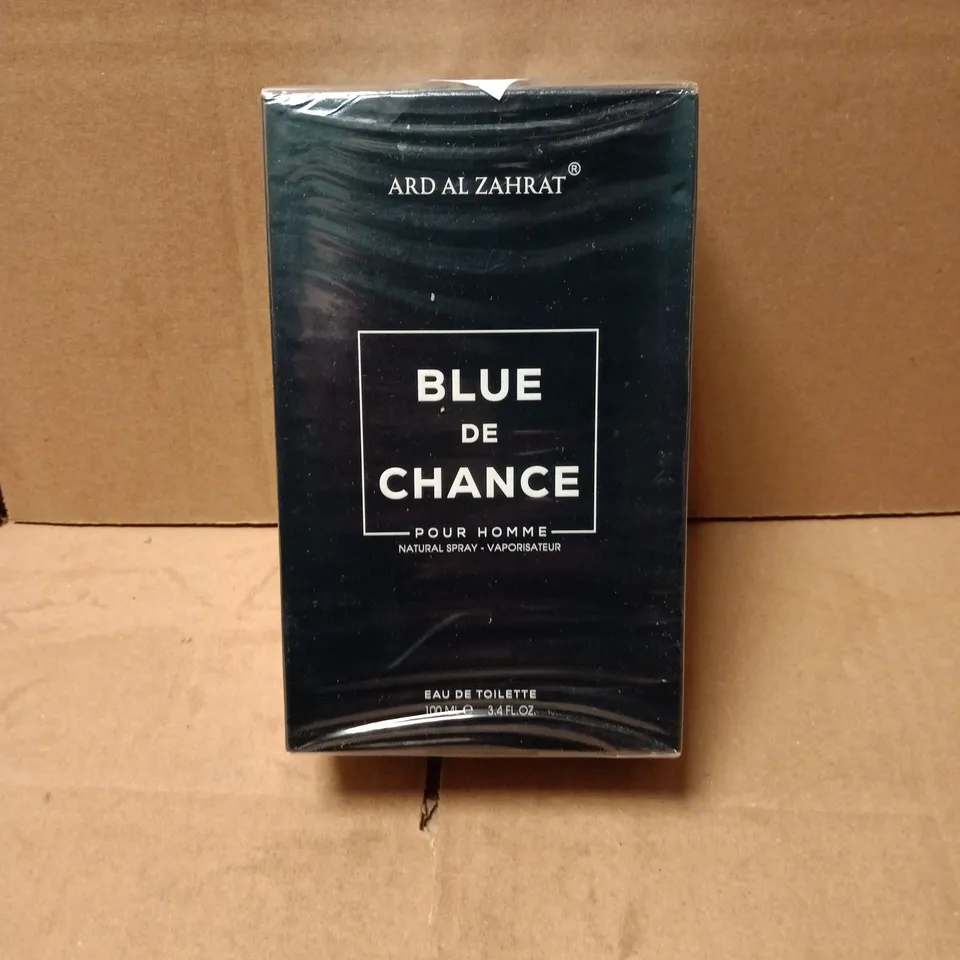 BOXED AND SEALED ARD AL ZAHRAT BLUE DE HANCE POUR HOMME EAU DE TOILETTE 100ML