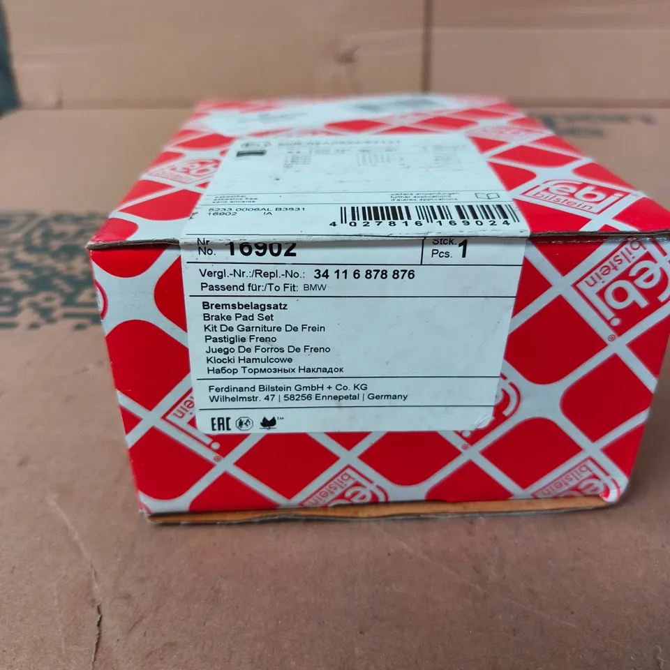 BMW BRAKE PAD SET (BILSTEIN) – BOXED