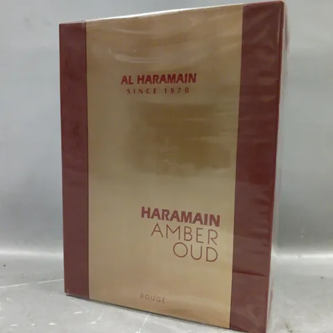 SEALED AL HARAMAIN AMBER OUD ROUGE EAU DE PARFUM 60ML 