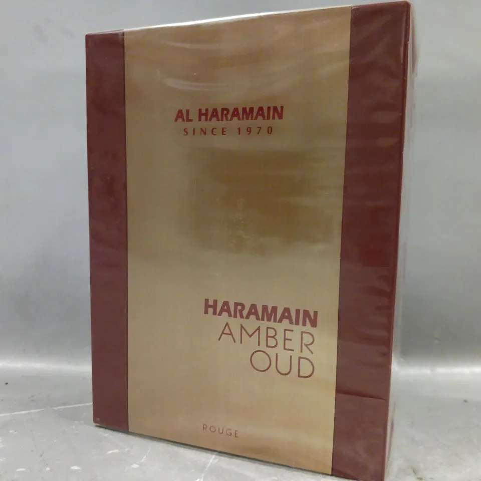 SEALED AL HARAMAIN AMBER OUD ROUGE EAU DE PARFUM 60ML 